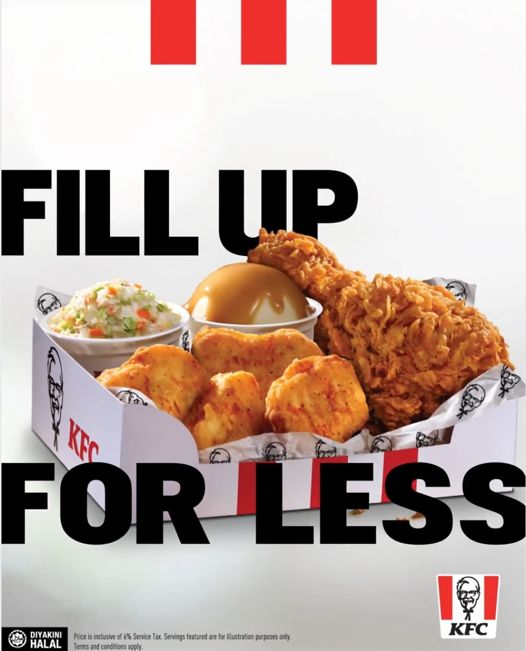 大马KFC推出限时优惠！Cheezy Wedges只需RM2.50！ - RedChili21