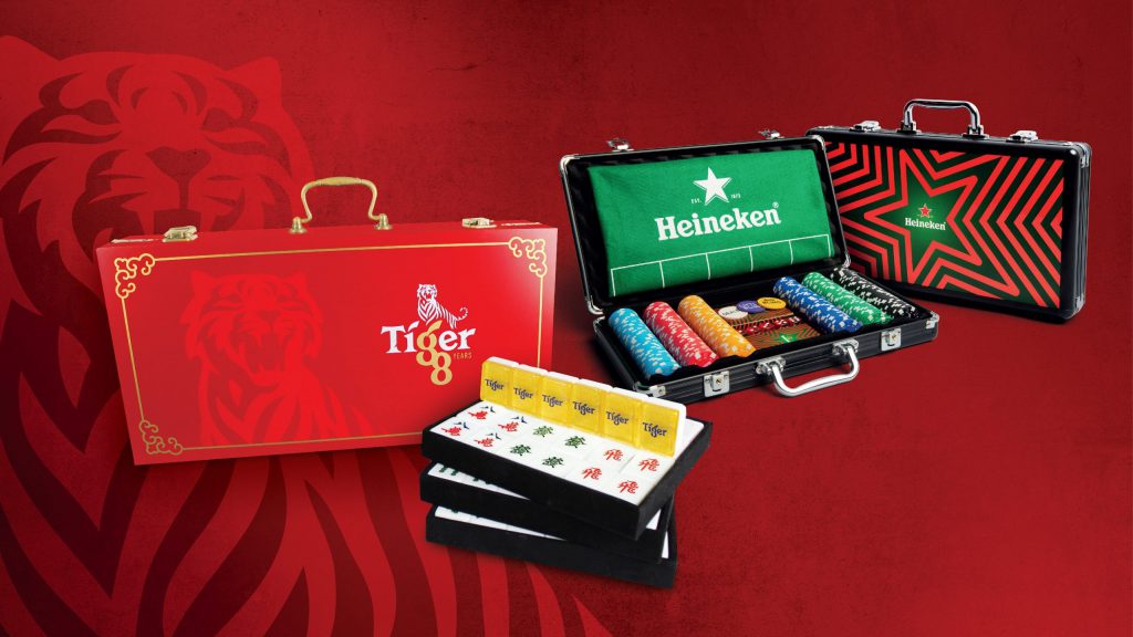 Tiger Beer 2020 Limited Edition Mahjong Set is Here ! Double the Huat
