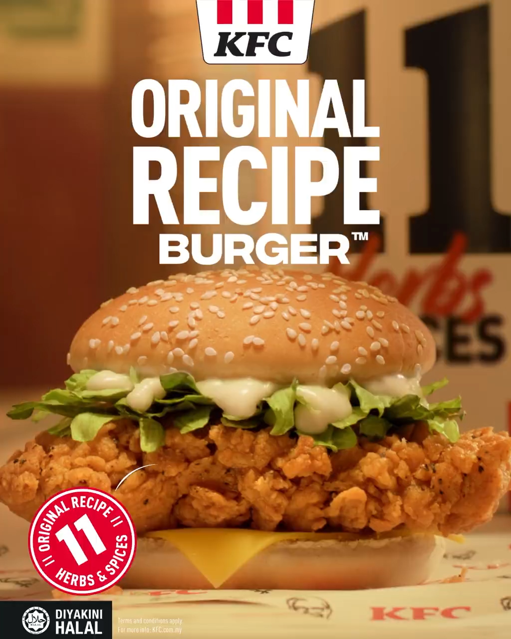 Kfc Original Recipe Burger套餐最低只需rm11 99 Redchili21